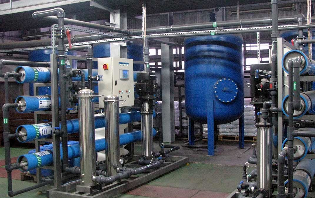 Demineralizacja wody dla przemysłu